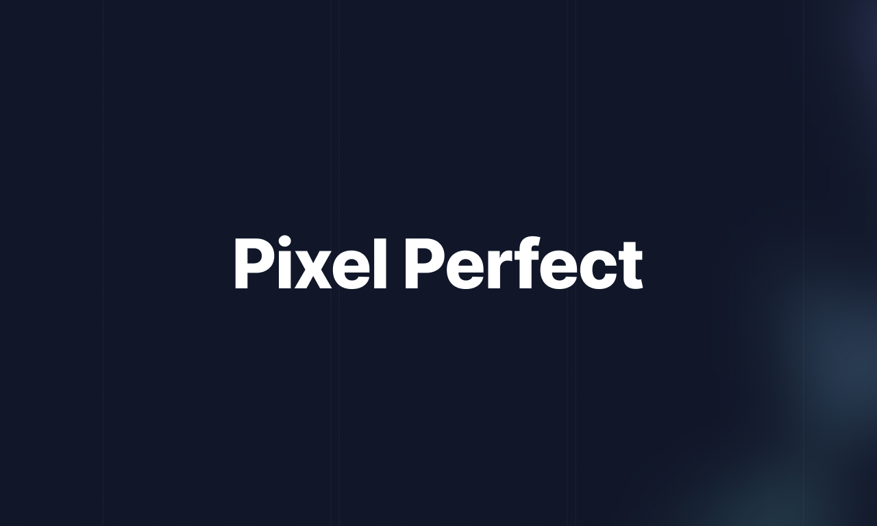 Pixel Perfect - Ace your next frontend interview